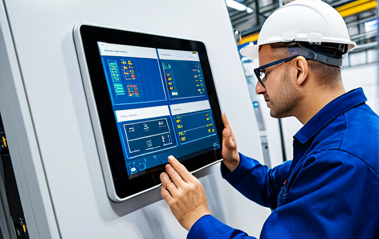 디지털 트윈을 통한 제조업 혁신 전략 - Supply Chain Optimization**

"A brightly lit, modern logistics control center. Data dashboards showi...